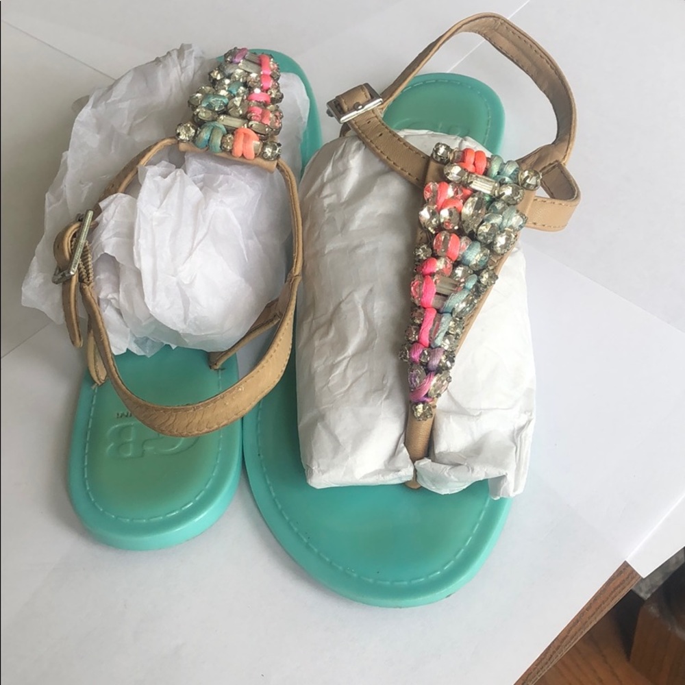 Gianni Bini rhinestone sandals